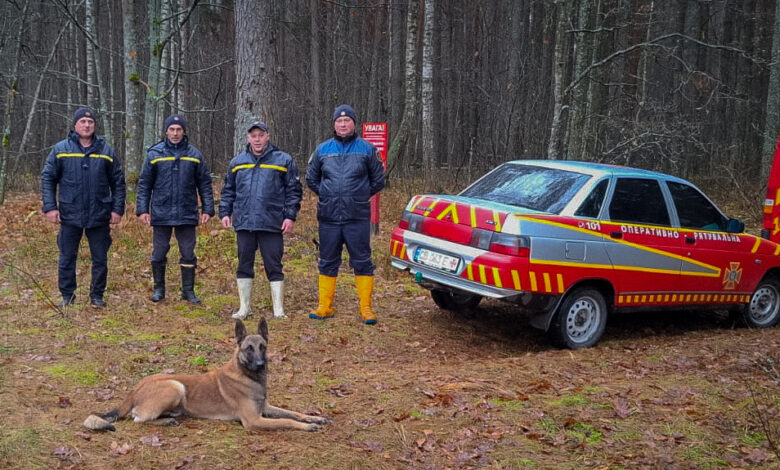 На Чернігівщині розшукали жінку, яка пішла гуляти з собакою та не повернулася