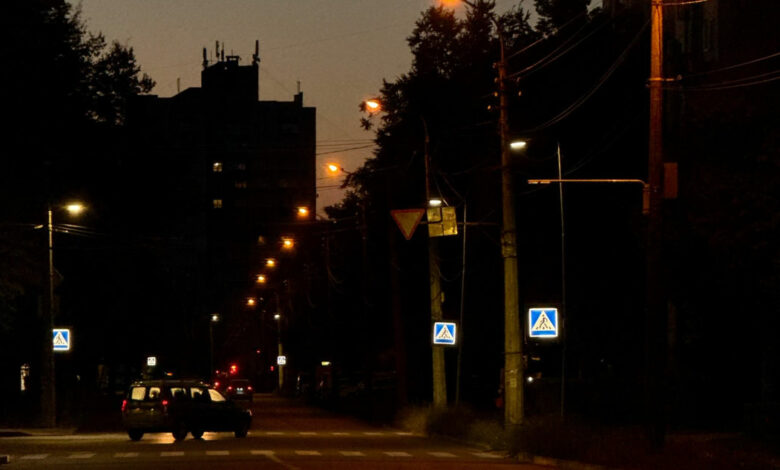 У Чернігові побільшало аварій через відсутність вуличного освітлення