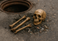 У Чернігові в каналізації знайшли людський череп і кістки