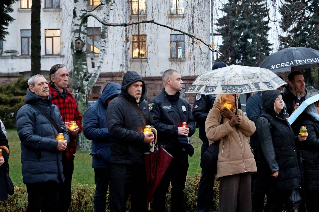У Чернігові вшанували пам’ять жертв Голодоморів