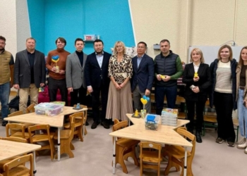 У дитсадку №46 відремонтували укриття за підтримки партнерів У дитсадку №46 відремонтували укриття за підтримки партнерів