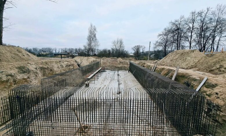 У Ягідному триває відбудова соціальної інфраструктури з укриттями (Фото)