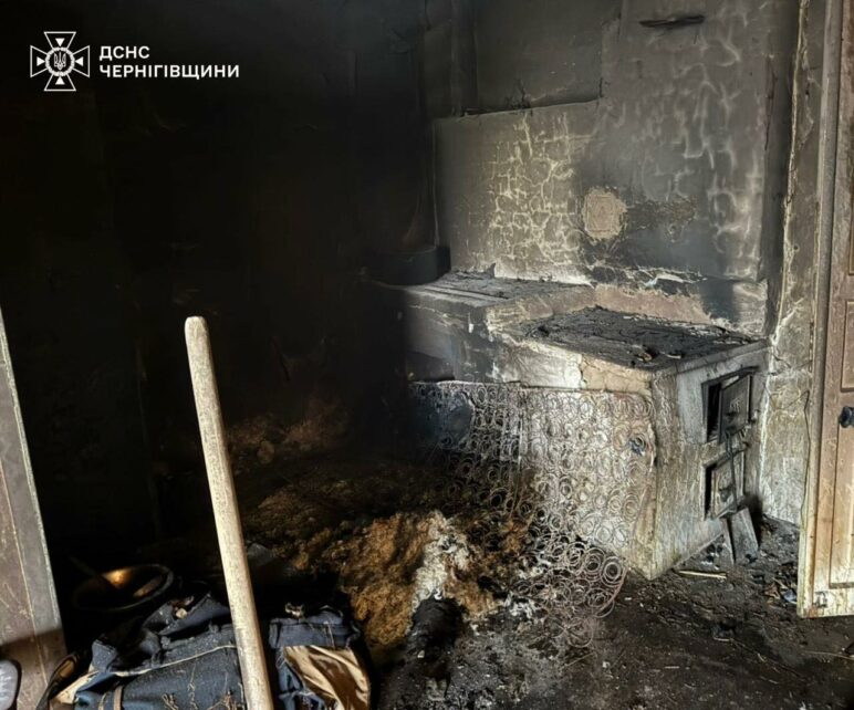 У селі на Чернігівщині сталася смертельна пожежа