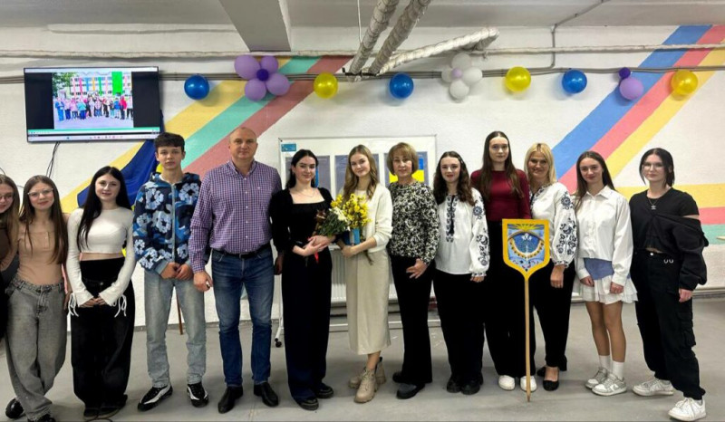 Урочиста інавгурація новообраної президентки відбулася в навчальному закладі на Чернігівщині