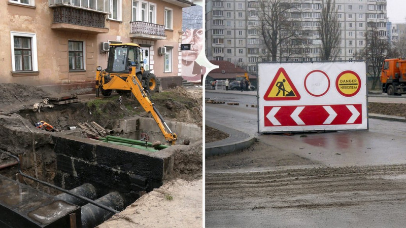 Частину дороги на вулиці Курсанта Єськова у Чернігові перекривають та змінюють рух двох автобусних маршрутів