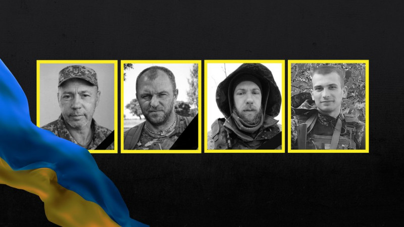 На Чернігівщині попрощалися з сімома захисниками України