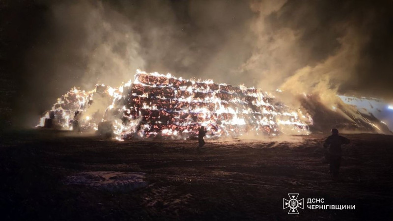 На Чернігівщині війська РФ атакували фермерське господарство та промисловий об'єкт