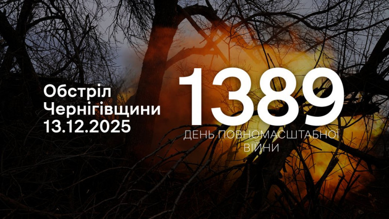 РФ протягом доби обстріляла 10 сіл та Семенівку на прикордонні Чернігівщини