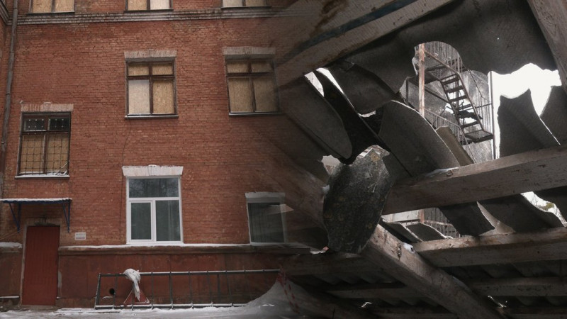 Пошкоджено дах і вибиті 132 вікна: у чернігівському коледжі завершили прибирання після російської атаки 24 грудня