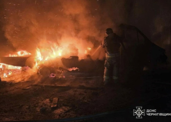 Росіяни щонайменше десятьма «Геранями» атакували критичну інфраструктуру на півдні Чернігівщини