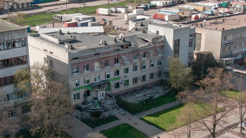 Зруйновану у 2022 році будівлю на Івана Мазепи, 55а у Чернігові продаватимуть на аукціоні