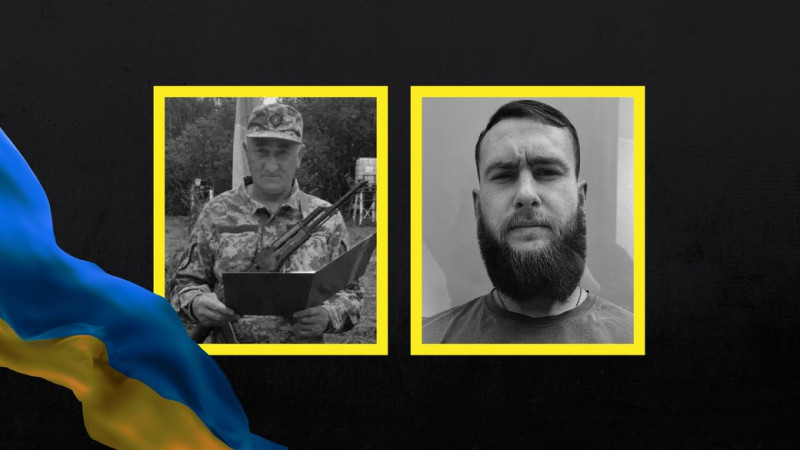 На Чернігівщині попрощалися з військовими Віктором Понкратовим та Віктором Власюком