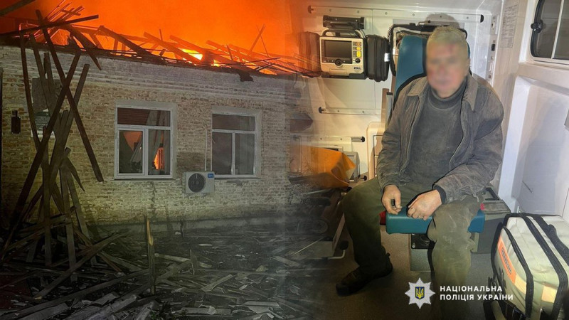 Травмований 65-річний охоронець: російський ударний дрон атакував лісогосподарське підприємство на Чернігівщині