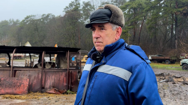 "Підійшла до сараю — назустріч іде корова без очей": що відомо про атаку РФ по фермі на Чернігівщині, де загинула худоба