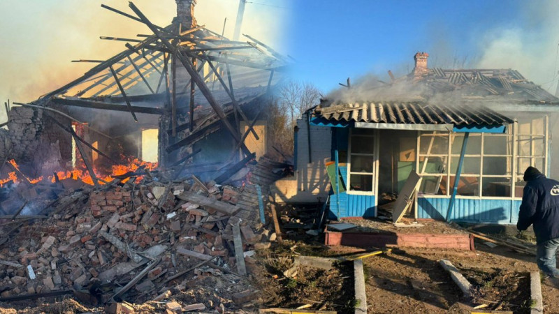 Армія РФ безпілотниками вдарила по будівлі старостату в Холминській громаді