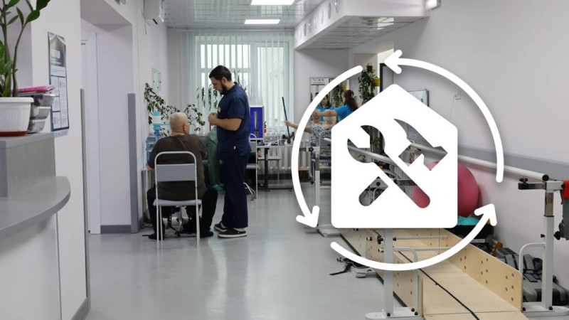 У Чернігівській міській лікарні №3 завершили ремонт реабілітаційного відділення за 44 мільйони гривень