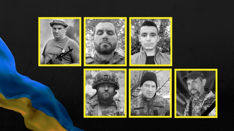 На Чернігівщині попрощались із шістьма захисниками України, які загинули на фронті