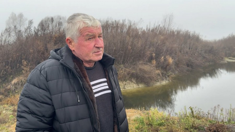 На місці загибелі українського пілота Дениса Кирилюка на Чернігівщині утворилося озеро