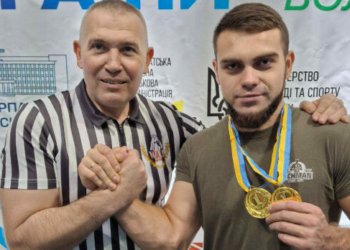 Дві золоті медалі виборов уродженець Чернігівщини на змаганнях із параармреслінгу Дві золоті медалі виборов уродженець Чернігівщини на змаганнях із параармреслінгу