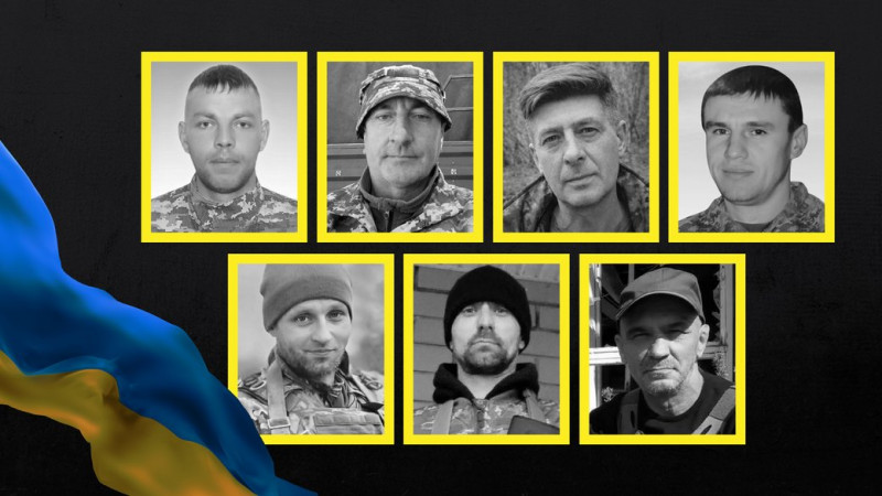 На Чернігівщині попрощалися з військовими Михайлом Новиком та Володимиром Лавриненком