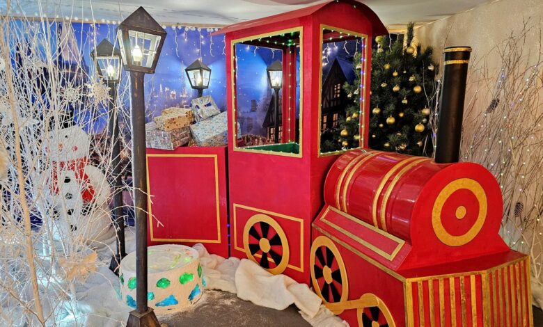 Із колесом огляду та паровозом: у громаді на Чернігівщині діти й дорослі в захваті від новорічної кімнати