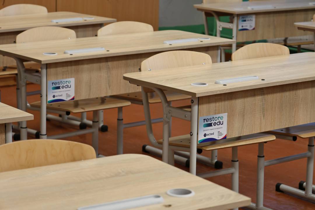 Як міжнародна співпраця змінює школи Чернігова: візит ACTED та CDCS