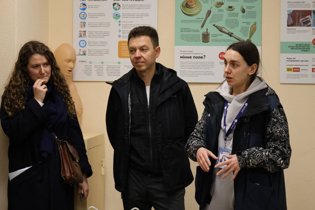 Як міжнародна співпраця змінює школи Чернігова: візит ACTED та CDCS