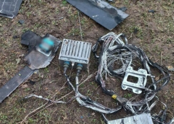 Мобільна вогнева група на Чернігівщині вполювала два ударні дрони рф (Фото)