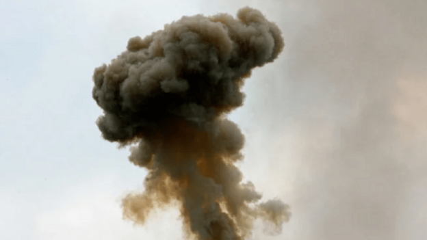 Російський «Ланцет» влучив по працюючій АЗС у Семенівці