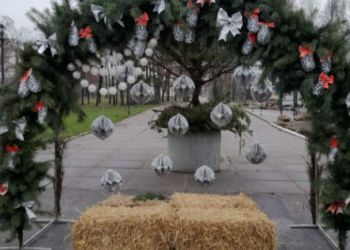 Святковий автомобіль і арка: у громаді на Чернігівщині облаштували душевні новорічні локації Святковий автомобіль і арка: у громаді на Чернігівщині облаштували душевні новорічні локації