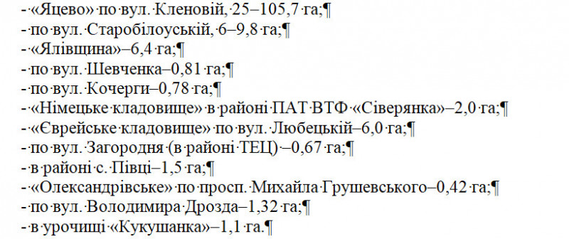 У Чернігові 12 кладовищ і їх площа майже втричі перевищує розміри Ватикану