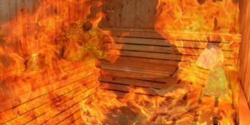 У Чернігові через порушення правил монтажу печі згоріла лазня