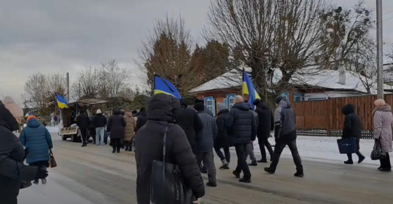 У громаді на Чернігівщині попрощалися із молодим захисником