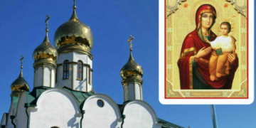 У селі на Чернігівщині моляться до чудотворної ікони Божої Матері У селі на Чернігівщині моляться до чудотворної ікони Божої Матері