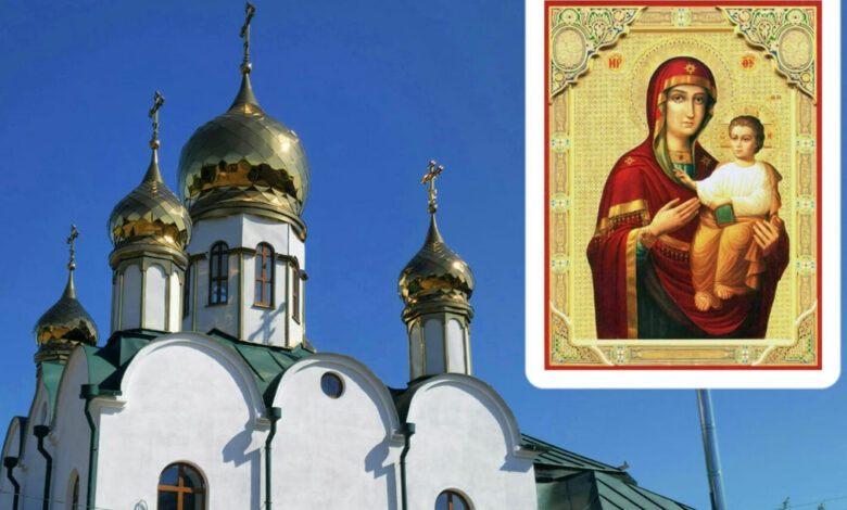 У селі на Чернігівщині моляться до чудотворної ікони Божої Матері