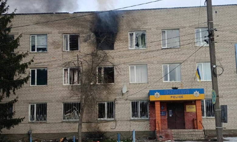 Ворожі «герані» уразили райвідділ поліції на Чернігівщині: наслідки атаки (Фото)