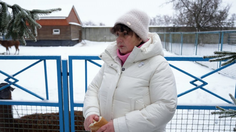 Ведмідь не спить, а рись грається в снігу: як зимують тварини у Менському зоопарку, що на Чернігівщині