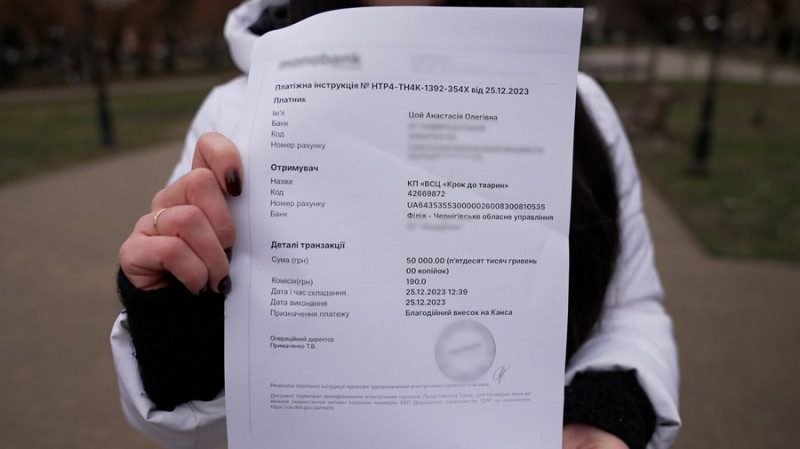 Чернігівка з'ясовує, куди пішли гроші, які волонтери збирали на візок для пса Канса. Що кажуть у центрі "Крок до тварин"