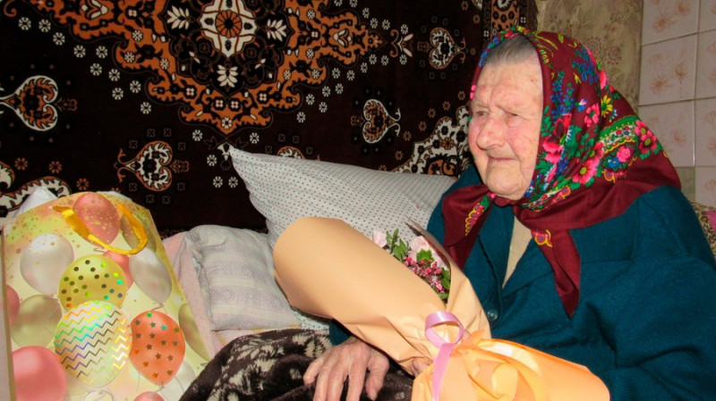 Тетяні Зазимко з Чернігівщини виповнилося 105 років