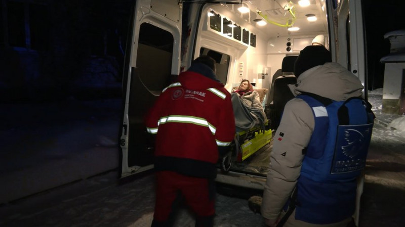 "Допомогла негода": як із прикордоння Чернігівщини евакуйовували маломобільну жінку