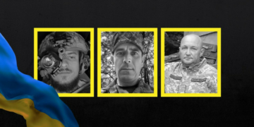 Попрощалися з трьома захисниками України з Чернігівщини: Олександром Волковим, Олександром Радченком та Валерієм Івою