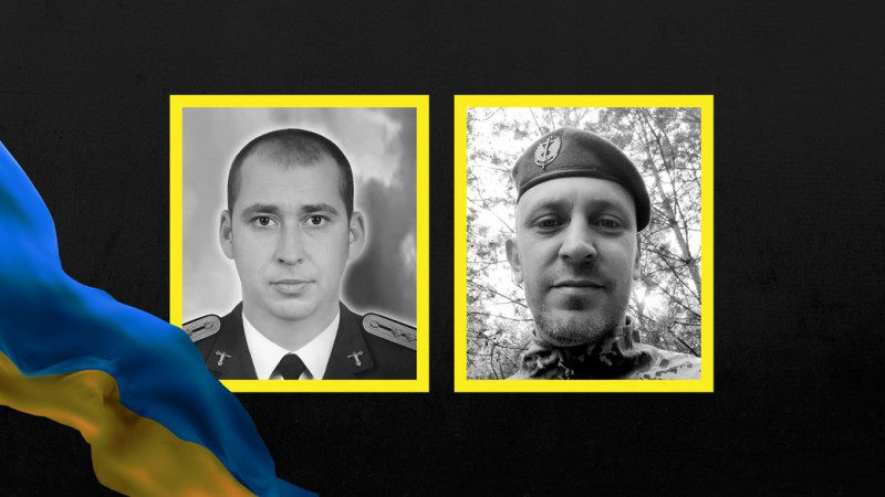 На Чернігівщині попрощалися з двома захисниками України: Євгенієм Науменком та Сергієм Бондарем