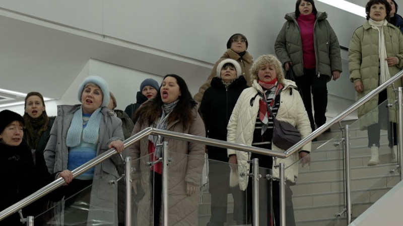 У Чернігові до Дня Соборності люди заспівали спільно з військовим оркестром