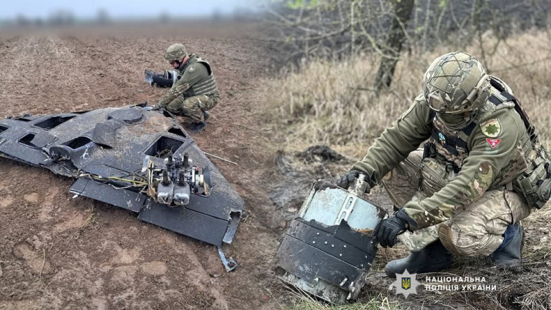 БпЛА, ракети, снаряди: фахівці поліції знищили майже 1,5 тисячі вибухонебезпечних предметів на Чернігівщині у 2025 році