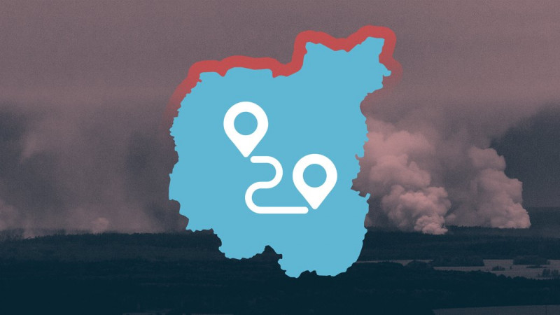 Через обов'язкову евакуацію на Чернігівщині з трьох прикордонних сіл виїхали жителі