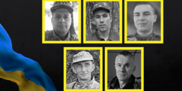 На Чернігівщині попрощалися з п’ятьма бійцями Сил оборони, четверо з них вважалися безвісти зниклими з 2024 року
