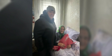 Ганна Експерт з Борзнянської громади на Чернігівщині відсвяткувала 100-річний ювілей