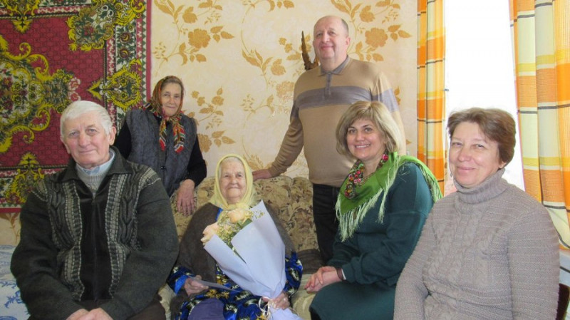 Надія Лебедь із Чернігівщини відсвяткувала свій 100-річний ювілей