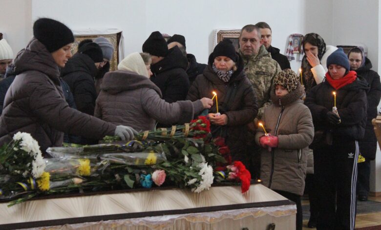 Козелецька громада провела в останню путь полеглого воїна