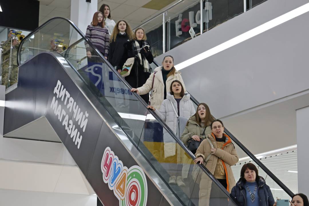 Музика єдності: у Чернігові виконали духовний гімн України до Дня Соборності